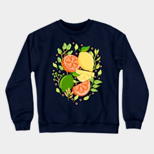 Orange Lemon Lime Crewneck Sweatshirt